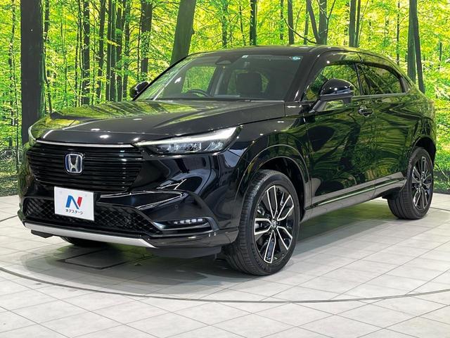ヴェゼル ｅ：ＨＥＶ　Ｚ　純正９型ナビ　バックカメラ　ホンダセンシング　レーダークルーズ　禁煙車　電動リアゲート　コーナーセンサー　スマートキー　ＬＥＤヘッド　ビルトインＥＴＣ　オートハイビーム　車線逸脱警報　オートライト（57枚目）