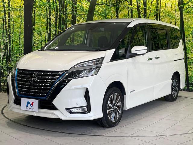 セレナ ｅ－パワー　ハイウェイスターＶ　純正１０型ナビ　後席モニター　プロパイロット　インテリジェントエマージェンシーブレーキ　両側電動スライドドア　ＢＳＭ　ＬＥＤヘッドライト　ＥＴＣ　ドラレコ　Ｗエアコン　サンシェード　電動パーキング（55枚目）