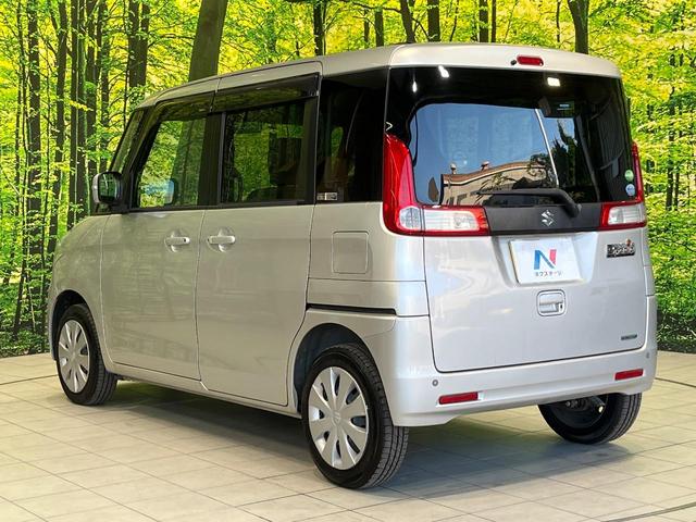 スペーシア Ｔ　電動スライドドア　ＳＤナビ　衝突被害軽減システム　禁煙車　コーナーセンサー　スマートキー　ＨＩＤヘッド　ＥＴＣ　オートライト　オートエアコン　Ｂｌｕｅｔｏｏｔｈ　ＣＤ　ＤＶＤ再生　フルセグ（28枚目）