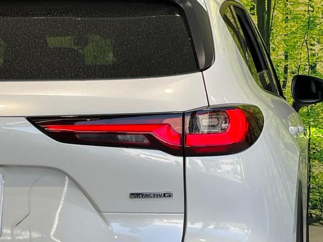 CX-60 25S Lパッケージ 10.25型マツダコネクトナビ 全周囲カメラ 衝突被害軽減システム レーダークルーズ 禁煙車 電動リアゲート シートヒーター レザーシート ドラレコ コーナーセンサー LEDヘッド ETC(62枚目)