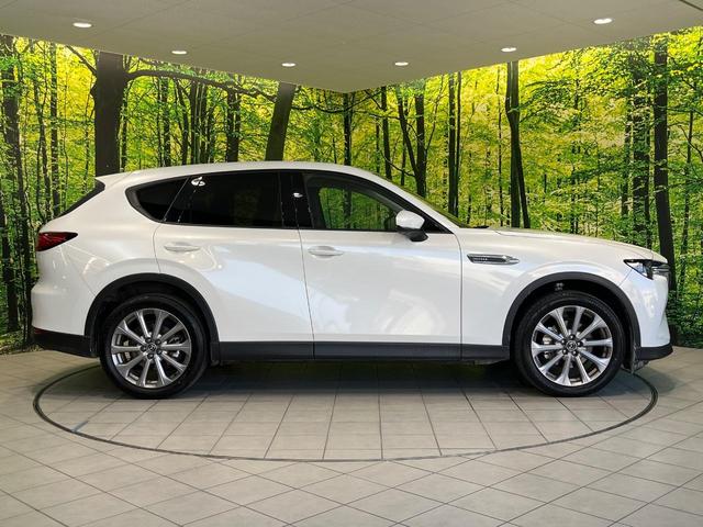 CX-60 25S Lパッケージ 10.25型マツダコネクトナビ 全周囲カメラ 衝突被害軽減システム レーダークルーズ 禁煙車 電動リアゲート シートヒーター レザーシート ドラレコ コーナーセンサー LEDヘッド ETC(65枚目)