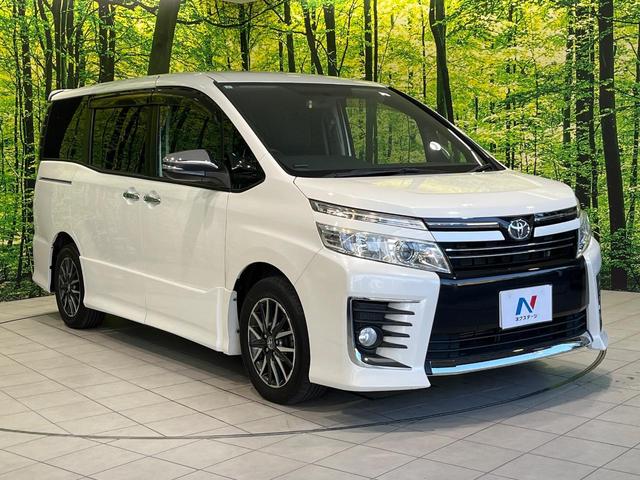 ヴォクシー ZS 煌 両側電動ドア SDナビ フリップダウンモニター バックカメラ 禁煙車 スマートキー LED ETC オートライト 純正16インチアルミ リアエアコン CD DVD再生 フルセグ(17枚目)