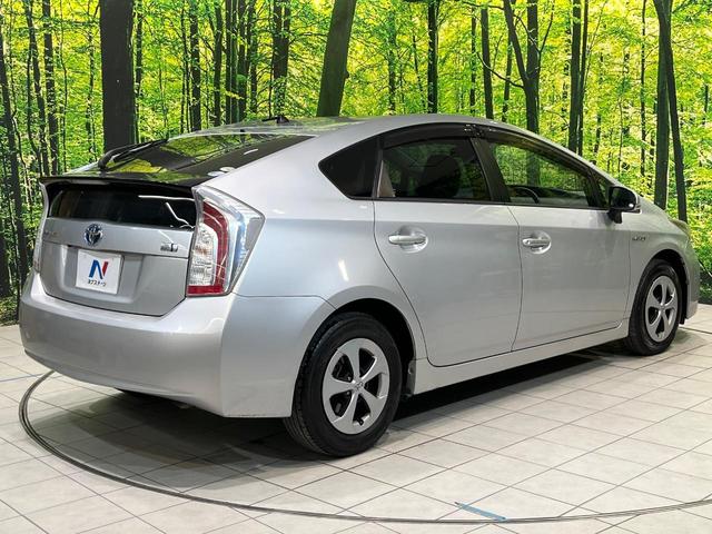 プリウス S 純正SDナビ バックカメラ 禁煙車 スマートキー HIDヘッド ビルトインETC オートライト オートエアコン Bluetooth CD フルセグ 純正15インチアルミ(17枚目)