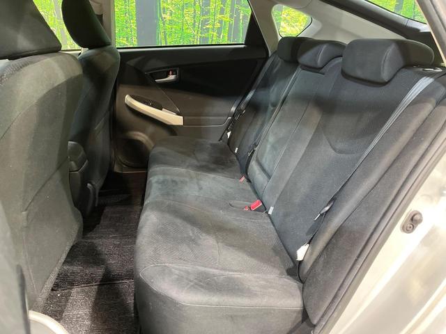 プリウス S 純正SDナビ バックカメラ 禁煙車 スマートキー HIDヘッド ビルトインETC オートライト オートエアコン Bluetooth CD フルセグ 純正15インチアルミ(28枚目)