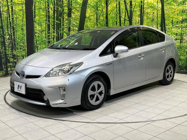 プリウス S 純正SDナビ バックカメラ 禁煙車 スマートキー HIDヘッド ビルトインETC オートライト オートエアコン Bluetooth CD フルセグ 純正15インチアルミ(31枚目)