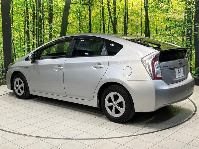 プリウス S 純正SDナビ バックカメラ 禁煙車 スマートキー HIDヘッド ビルトインETC オートライト オートエアコン Bluetooth CD フルセグ 純正15インチアルミ(33枚目)