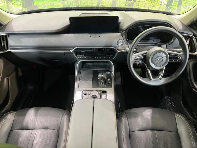 ＣＸ－６０ ＸＤ　Ｌパッケージ　純正１２．３インチナビ　全周囲カメラ　衝突軽減　レーダークルーズ　禁煙車　電動リアゲート　レザーシート　コーナーセンサー　スマートキー　ＬＥＤヘッド　車線逸脱警報　オートライト（2枚目）