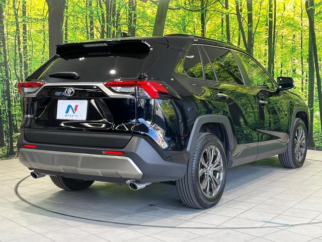 RAV4 G 4WD サンルーフ 純正9型ナビ 全周囲カメラ 衝突被害軽減システム レーダークルーズ 禁煙車 電動リアゲート 前席シートベンチレーション パワーシート ドラレコ コーナーセンサー スマートキー(17枚目)