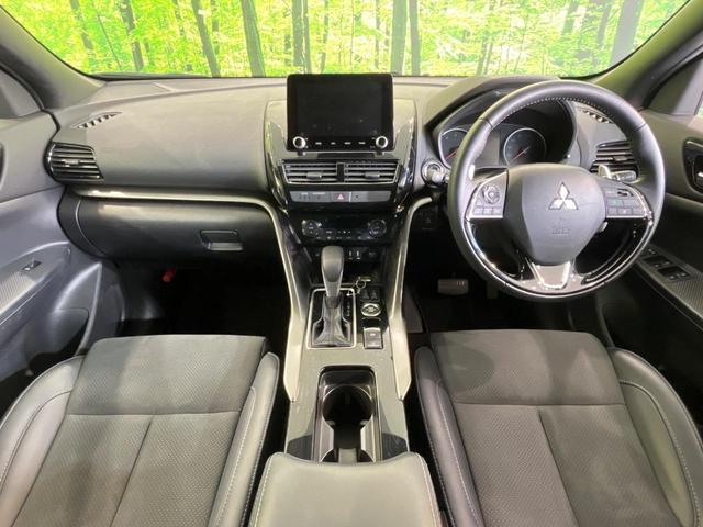 エクリプスクロス ブラックエディション 4WD サンルーフ 純正8型ナビ 全周囲カメラ 衝突被害軽減システム マイパイロット シートヒーター 禁煙車 電動リアゲート ハーフレザーシート パワーシート コーナーセンサー LEDヘッド(2枚目)