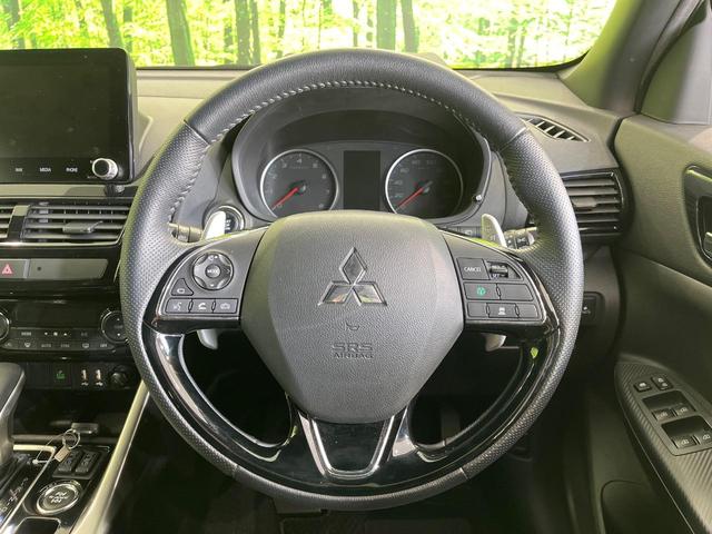 エクリプスクロス ブラックエディション 4WD サンルーフ 純正8型ナビ 全周囲カメラ 衝突被害軽減システム マイパイロット シートヒーター 禁煙車 電動リアゲート ハーフレザーシート パワーシート コーナーセンサー LEDヘッド(11枚目)