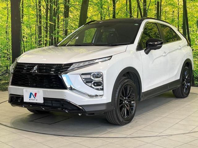 エクリプスクロス ブラックエディション 4WD サンルーフ 純正8型ナビ 全周囲カメラ 衝突被害軽減システム マイパイロット シートヒーター 禁煙車 電動リアゲート ハーフレザーシート パワーシート コーナーセンサー LEDヘッド(16枚目)
