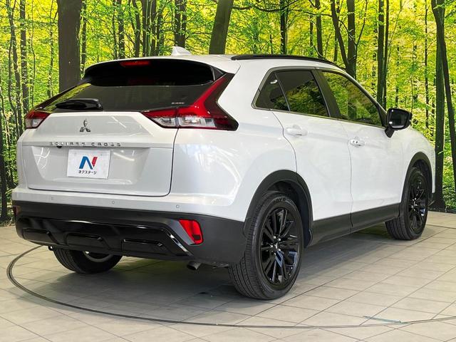エクリプスクロス ブラックエディション 4WD サンルーフ 純正8型ナビ 全周囲カメラ 衝突被害軽減システム マイパイロット シートヒーター 禁煙車 電動リアゲート ハーフレザーシート パワーシート コーナーセンサー LEDヘッド(17枚目)