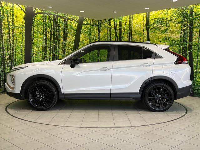 エクリプスクロス ブラックエディション 4WD サンルーフ 純正8型ナビ 全周囲カメラ 衝突被害軽減システム マイパイロット シートヒーター 禁煙車 電動リアゲート ハーフレザーシート パワーシート コーナーセンサー LEDヘッド(73枚目)