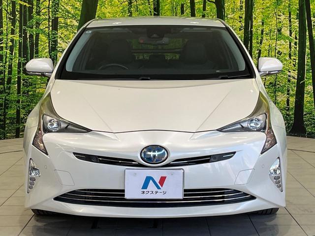 プリウス Aツーリングセレクション 純正9型ナビ バックカメラ トヨタセーフティセンス レーダークルーズ シートヒーター 禁煙車 コーナーセンサー スマートキー LEDヘッド ETC オートハイビーム オートライト オートエアコン(14枚目)