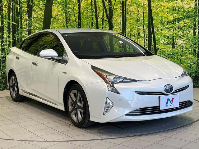 プリウス Aツーリングセレクション 純正9型ナビ バックカメラ トヨタセーフティセンス レーダークルーズ シートヒーター 禁煙車 コーナーセンサー スマートキー LEDヘッド ETC オートハイビーム オートライト オートエアコン(59枚目)