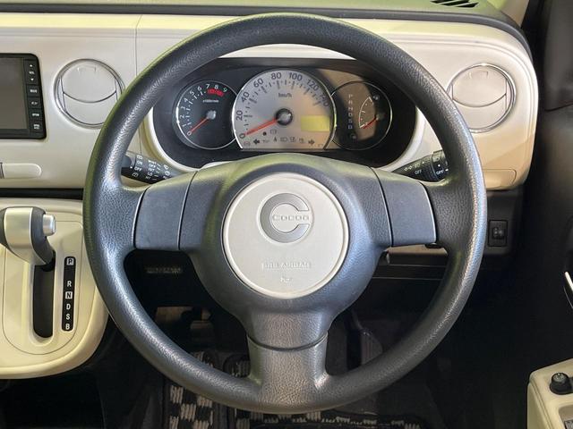 ミラココア ココアプラスG 純正SDナビ バックカメラ 禁煙車 スマートキー オートエアコン CD 電動格納ミラー(11枚目)