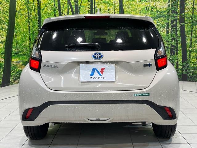 アクア G 純正10.5インチナビ 全周囲カメラ レーダークルーズコントロール 衝突軽減システム ブラインドスポットモニター クリアランスソナー オートライト LEDヘッドライト スマートキー(46枚目)