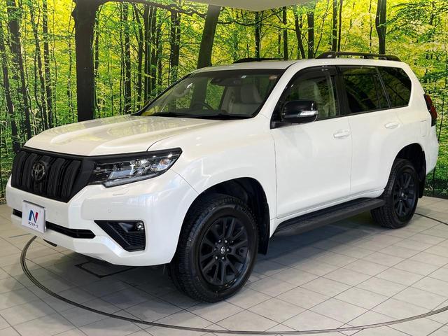 ランドクルーザープラド ＴＸ　Ｌパッケージ　マットブラックエディション　サンルーフ　メーカーオプションナビ　全周囲カメラ　ＢＳＭ　衝突被害軽減　レーダークルーズ　禁煙車　レザーシート　シートエアコン　ドラレコ　コーナーセンサー　スマートキー　ＬＥＤヘッド　ＥＴＣ２．０（66枚目）