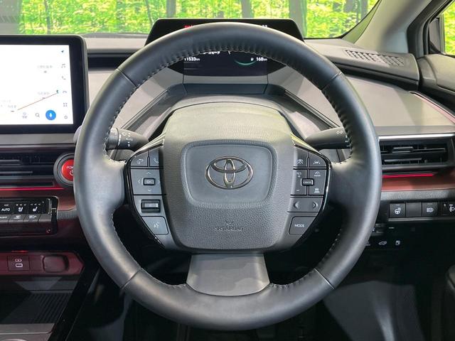 プリウス Z モデリスタエアロ 純正12.3インチナビ 全周囲カメラ レーダークルーズコントロール トヨタセーフティセンス シートベンチレーション ハンドルヒーター ブラインドスポットモニター オートハイビーム(11枚目)