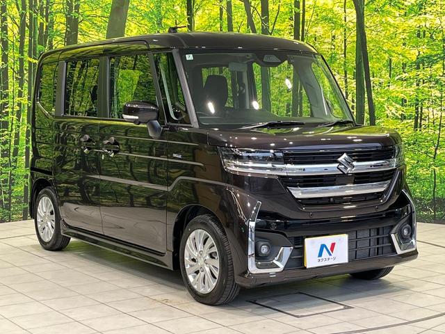 スペーシアカスタム ハイブリッドＧＳ　純正９インチナビ　全周囲カメラ　スズキセーフティサポート　パワースライドドア　アダプティブクルーズコントロール　シートヒーター　スマートキー＆プッシュスタート　ドライブレコーダー　オートハイビーム（16枚目）