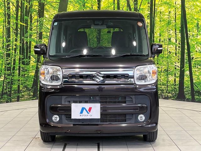 スペーシア ハイブリッドX 両側電動ドア 純正SDナビ 全周囲カメラ 衝突被害軽減システム 禁煙車 シートヒーター ドラレコ コーナーセンサー スマートキー LEDヘッド ビルトインETC 車線逸脱警報 オートライト(47枚目)