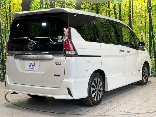 セレナ ハイウェイスター　プロパイロットエディション　両側電動ドア　純正９型ナビ　フリップダウンモニター　バックカメラ　衝突被害軽減　プロパイロット　禁煙車　コーナーセンサー　スマートキー　ＬＥＤヘッド　ビルトインＥＴＣ　車線逸脱警報　オートライト（57枚目）