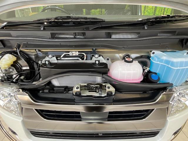 ハイエースバン ロングスーパーGL ダークプライムS 禁煙車 両側電動ドア 衝突被害軽減システム ハーフレザーシート コーナーセンサー スマートキー LEDヘッド オートハイビーム オートライト オートエアコン LED 100V電源(22枚目)