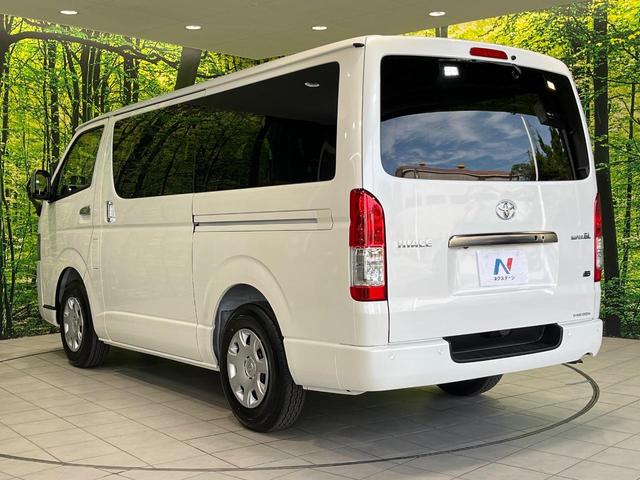 ハイエースバン ロングスーパーGL ダークプライムS 禁煙車 両側電動ドア 衝突被害軽減システム ハーフレザーシート コーナーセンサー スマートキー LEDヘッド オートハイビーム オートライト オートエアコン LED 100V電源(47枚目)