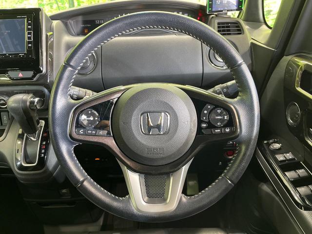 N-BOXカスタム G・Lターボホンダセンシング ターボ 両側電動ドア 純正SDナビ バックカメラ 衝突被害軽減システム レーダークルーズ 禁煙車 ハーフレザーシート ドラレコ スマートキー LEDヘッド ビルトインETC オートライト(11枚目)