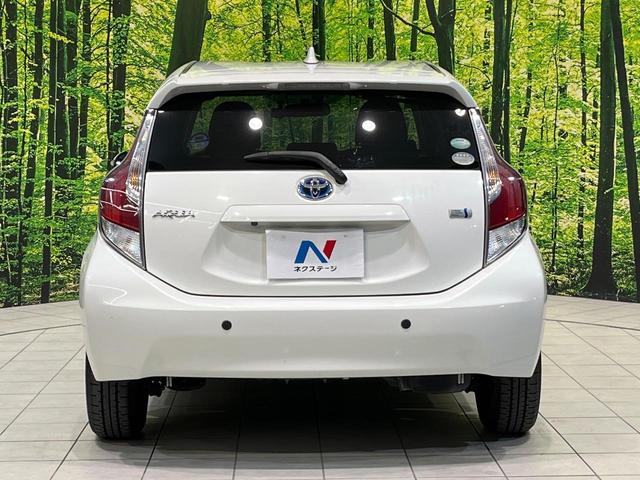 アクア S 純正SDナビ バックカメラ 禁煙車 スマートキー ビルトインETC オートライト オートエアコン Bluetooth CD 地デジ(41枚目)