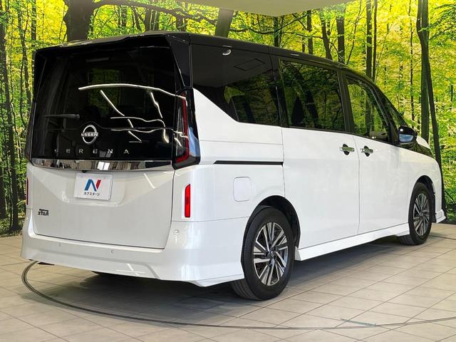 セレナ ハイウェイスターV 純正12インチナビ 純正エアロ プロパイロット 両側電動ドア 後席モニター 全周囲カメラ 衝突被害軽減システム レーダークルーズ 禁煙車 コーナーセンサー スマートキー LEDヘッド ビルトインETC(18枚目)