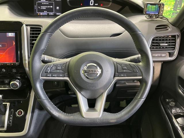 セレナ ハイウェイスターＧ　両側電動ドア　ＢＩＧ－Ｘ９型ナビ　後席モニター　全周囲カメラ　衝突被害軽減システム　禁煙車　コーナーセンサー　スマートキー　ＬＥＤヘッド　ビルトインＥＴＣ　クルコン　パークアシスト　オートライト（12枚目）