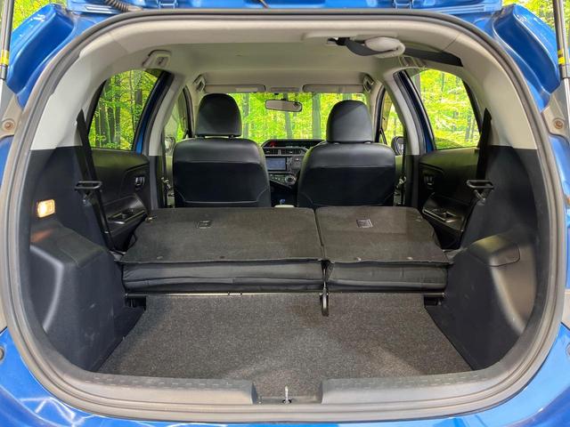 アクア Gブラックソフトレザーセレクション 純正SDナビ バックカメラ 禁煙車 スマートキー LEDヘッド ETC オートエアコン Bluetooth CD DVD再生 フルセグ(10枚目)