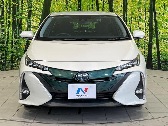 プリウスPHV A 純正9型ナビ 全周囲カメラ 衝突被害軽減システム レーダークルーズ 禁煙車 パワーシート ドラレコ コーナーセンサー スマートキー LEDヘッド ビルトインETC オートハイビーム 車線逸脱警報(47枚目)