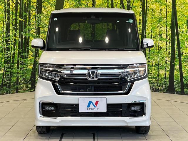 Ｎ－ＢＯＸカスタム Ｌ　両側電動ドア　純正ＳＤナビ　バックカメラ　衝突被害軽減システム　レーダークルーズ　禁煙車　ドラレコ　コーナーセンサー　スマートキー　ＬＥＤヘッド　ビルトインＥＴＣ　車線逸脱警報　オートライト（50枚目）