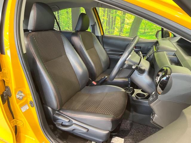 アクア X-アーバン 純正9型ナビ バックカメラ 禁煙車 ハーフレザーシート スマートキー LEDヘッド ETC オートライト オートエアコン 純正16インチアルミ Bluetooth CD DVD再生 フルセグ(8枚目)