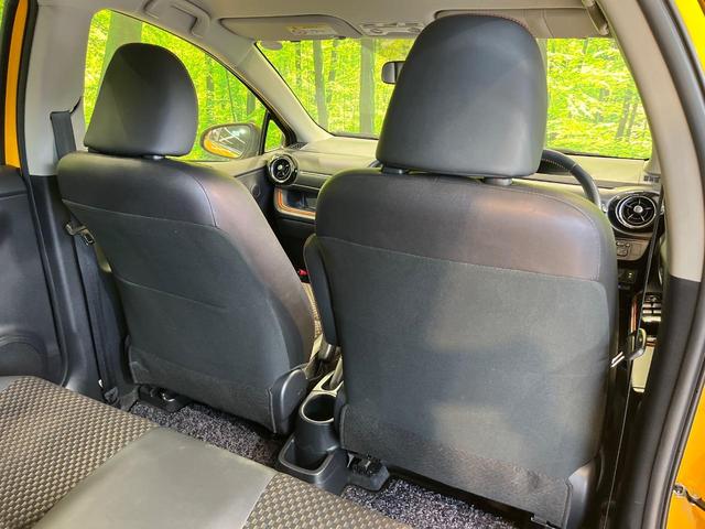 アクア X-アーバン 純正9型ナビ バックカメラ 禁煙車 ハーフレザーシート スマートキー LEDヘッド ETC オートライト オートエアコン 純正16インチアルミ Bluetooth CD DVD再生 フルセグ(35枚目)