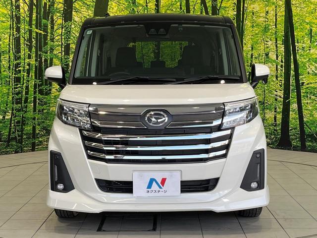 トール カスタムＧ　両側電動ドア　純正ＳＤナビ　バックカメラ　衝突被害軽減システム　レーダークルーズ　禁煙車　ドラレコ　コーナーセンサー　スマートキー　ＬＥＤヘッド　ビルトインＥＴＣ　オートハイビーム　オートライト（14枚目）