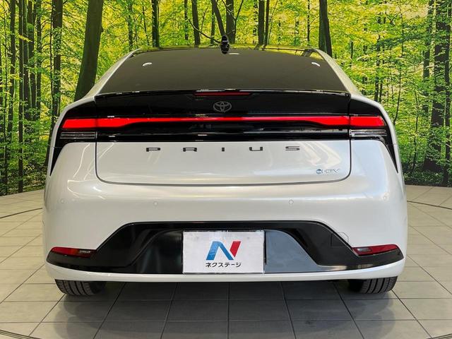 プリウス Z ガラスルーフ 純正12型ナビ 全周囲カメラ 衝突被害軽減 デジタルミラー レーダークルーズ 禁煙車 電動リアゲート シートエアコン パワーシート コーナーセンサー スマートキー LED ETC(60枚目)