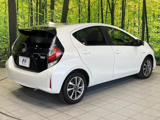 アクア リルヴィーG 純正SDナビ バックカメラ 衝突被害軽減 禁煙車 ドラレコ スマートキー LED シートヒーター ETC クルコン オートハイビーム オートライト オートエアコン 純正15インチアルミ(17枚目)