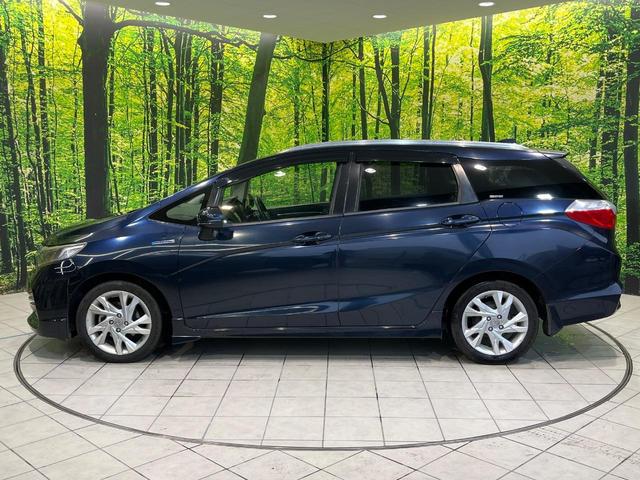 シャトル ハイブリッドZ 純正SDナビ バックカメラ 衝突被害軽減システム 禁煙車 ハーフレザーシート スマートキー LEDヘッド ビルトインETC クルーズコントロール オートライト デュアルエアコン 純正16インチアルミ(58枚目)