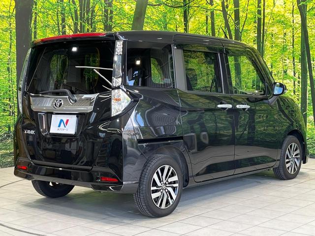 タンク カスタムG SDナビ バックカメラ 両側パワースライドドア シートヒーター クルーズコントロール ETC オートライト LEDヘッドライト LEDフォグ スマートキー 純正14インチアルミ(17枚目)