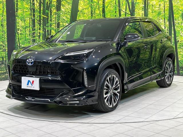 ヤリスクロス ハイブリッドＺ　モデリスタエアロ　純正８インチディスプレイオーディオ　全周囲カメラ　衝突軽減システム　レーダークルーズ　禁煙車　ハーフレザーシート　パワーシート　コーナーセンサー　ＬＥＤヘッド　ＥＴＣ（27枚目）