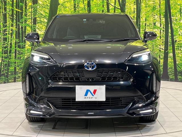 ヤリスクロス ハイブリッドＺ　モデリスタエアロ　純正８インチディスプレイオーディオ　全周囲カメラ　衝突軽減システム　レーダークルーズ　禁煙車　ハーフレザーシート　パワーシート　コーナーセンサー　ＬＥＤヘッド　ＥＴＣ（32枚目）