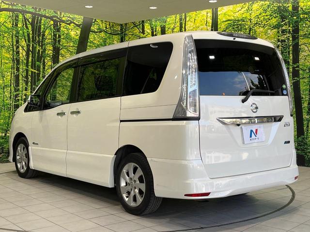 セレナ ハイウェイスター　Ｓ－ハイブリッド　Ｖセレクション　両側電動ドア　後席モニター　ＳＤナビ　バックカメラ　禁煙車　スマートキー　ＨＩＤヘッド　ビルトインＥＴＣ　クルコン　純正１６インチアルミ　オートライト　オートエアコン　ＣＤ　ＤＶＤ再生　フルセグ（53枚目）