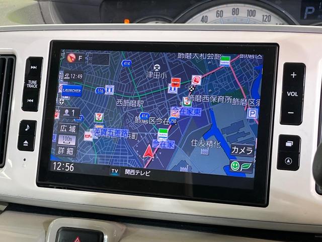 ムーヴキャンバス Ｇメイクアップ　ＳＡＩＩ　純正８型ナビ　両側電動ドア　全周囲カメラ　衝突被害軽減システム　禁煙車　スマートキー　ＬＥＤヘッド　ＥＴＣ　オートライト　オートエアコン　Ｂｌｕｅｔｏｏｔｈ　ＣＤ　ＤＶＤ再生　フルセグ　ＬＥＤフォグ（34枚目）