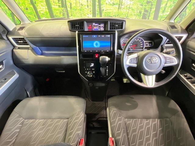 ルーミー カスタムＧ　Ｓ　後席モニター　純正９型ナビ　両側電動ドア　バックカメラ　衝突被害軽減システム　禁煙車　ドラレコ　スマートキー　ＬＥＤヘッド　ビルトインＥＴＣ　クルコン　純正１４インチアルミ　オートライト（2枚目）