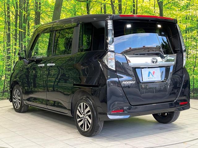 ルーミー カスタムＧ　Ｓ　後席モニター　純正９型ナビ　両側電動ドア　バックカメラ　衝突被害軽減システム　禁煙車　ドラレコ　スマートキー　ＬＥＤヘッド　ビルトインＥＴＣ　クルコン　純正１４インチアルミ　オートライト（53枚目）