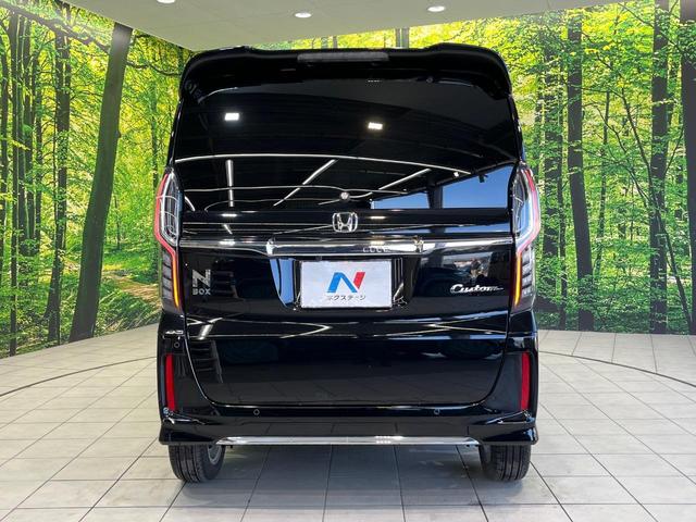 Ｎ－ＢＯＸカスタム Ｌターボ　ターボ　両側電動ドア　８インチナビ　バックカメラ　禁煙車　衝突軽減システム　コーナーセンサー　スマートキー　ＬＥＤヘッド　ＥＴＣ　純正１５インチアルミ　オートハイビーム　車線逸脱警報　オートライト（15枚目）