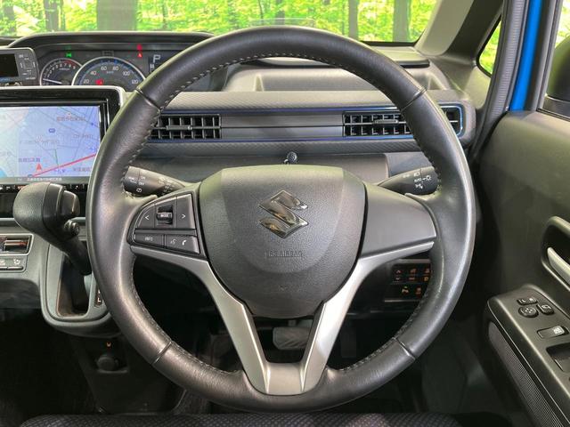 ワゴンR ハイブリッドFZ 純正8インチナビ 衝突軽減 全周囲カメラ 禁煙車 シートヒーター ドラレコ コーナーセンサー スマートキー HIDヘッド ETC 純正14インチアルミ オートライト Bluetooth(11枚目)